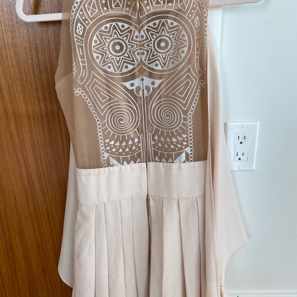 Vintage Boutique Cream Mini Skort Dress - Picture 10 of 11